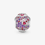 925 Sterling Silver Asymmetric Heart Love Charm Bead for Girlfriend