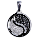 Hip-Hop Chinese Yin Yang Pendant Necklace