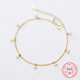 S925 Sterling Silver Bracelet Women's Sweet Jewelry