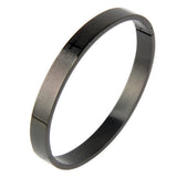 Scripture Cuff Bracelet Steel Bangle Spanish Men Women Jewelry