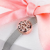 Family Tree Clip Charms 925 Sterling Silver for Reflexions Bracelets