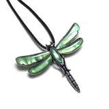 Dragonfly Mother of Pearl Shell Pendant for DIY Necklace