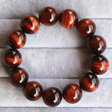 Red Tiger Eye Beads Bracelet for Women