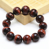 Red Tiger Eye Beads Bracelet for Women