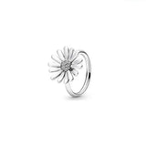 Retro Style Silver 925 Women's Wedding Band Ring