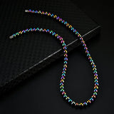 Personality Hematite Necklace Magnetic Therapy Red Health Women Men Jewelry