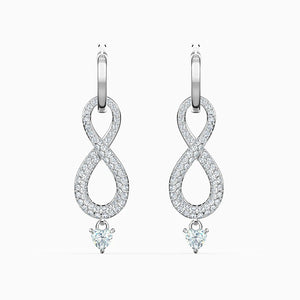 Pave Zircon Crystal Earrings, Female Engagement Gift
