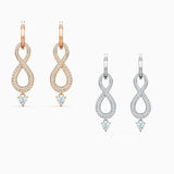 Pave Zircon Crystal Earrings, Female Engagement Gift