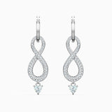 Pave Zircon Crystal Earrings, Female Engagement Gift