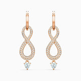 Pave Zircon Crystal Earrings, Female Engagement Gift