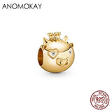 Sterling Silver Chinese Zodiac Charms Beads - Birthday Gift