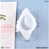 Silicone Mould Dried Flower Resin Decorative DIY Conch storage box mould