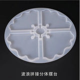 Silicone Mould Dried Flower Resin Coaster DIY Decoration