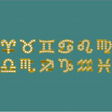 Sliding letter necklace Women Name Charms Necklace Personality Pendant