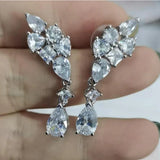 Zircon Crystal Drop Earrings for Women