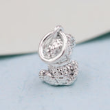 Spring Dog Dangle Charm 925 Sterling Silver Charms for DIY Bracelets