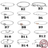 Sterling Silver Heart Lock Bracelet for Women