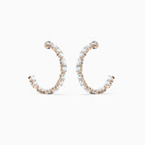 Exaggerated Geometry Rose Ladies Earrings