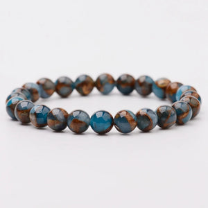 Natural Stone Beads Bracelet Aventurine/Tiger Eye Stretch Bracelets AB176