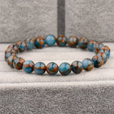 Natural Stone Beads Bracelet Aventurine/Tiger Eye Stretch Bracelets AB176