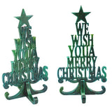 Transparent Silicone Mold Resin Decorative Craft DIY Christmas tree coaster Mold