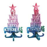 Transparent Silicone Mold Resin Decorative Craft DIY Christmas tree coaster Mold