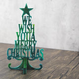 Transparent Silicone Mold Resin Decorative Craft DIY Christmas tree coaster Mold