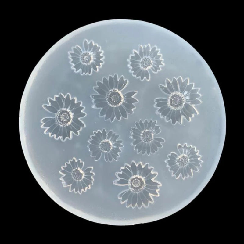 Decorative Daisy Silicone Mold for DIY Crystal Epoxy