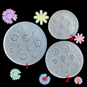 Decorative Daisy Silicone Mold for DIY Crystal Epoxy