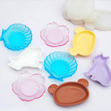 Silicone Mould Resin Craft Sakura Storage Plate Mold
