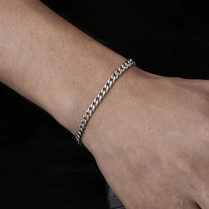 Punk Stainless Steel Chain Men Bracelet Jewelry Gift