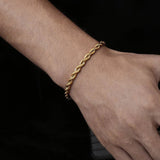 Punk Stainless Steel Chain Men Bracelet Jewelry Gift