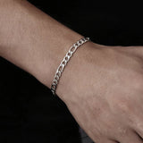Punk Stainless Steel Chain Men Bracelet Jewelry Gift
