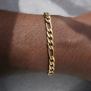 Punk Stainless Steel Chain Men Bracelet Jewelry Gift