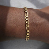 Punk Stainless Steel Chain Men Bracelet Jewelry Gift