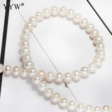 5-6mm Freshwater Pearl Beads Necklace Bracelets