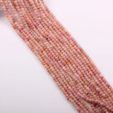 Rhodochrosite Stone Beads for Jewelry Making DIY 2mm 3mm