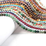 Natural Stone Beads for DIY Bracelet 2mm 3mm