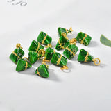 20pcs cartoon Zongzi shape floating locket charms diy earring/necklace accessory