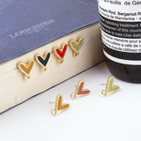 50pcs Alloy Drop Oil Cartoon Floating Locket Charms DIY Jewelry Accessory