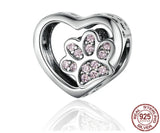 Heart-shaped Pink Enamel Earphone Beaded HG