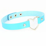 Heart Choker Necklace Women Girl Punk Statement Jewelry
