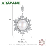 Freshwater Pearl 925 Silver Stud Earrings Wedding Jewelry