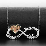 Personalized Name Necklace Golden Pendant Necklace for Women