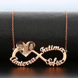 Personalized Name Necklace Golden Pendant Necklace for Women