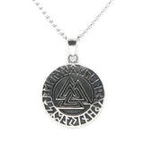 Round Pendant 316L Stainless Steel Mens Pendant