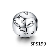 Pre-Autumn Silver Charms for Bracelets Jewelry Beads