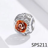 Pre-Autumn Silver Charms for Bracelets Jewelry Beads