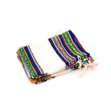 Retro Style Cotton Gift Bag Colorful Stitching 10X14cm Jewelry Bag