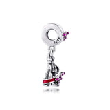 Castle Charm Bracelet 925 Sterling Silver Beads Jewelry Making